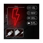 Forever Lámpara Neón LED Bolt Rojo